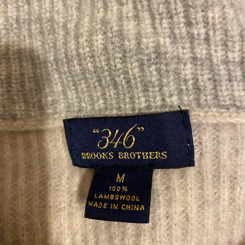 Brooks Bothers Lambswool Sweater